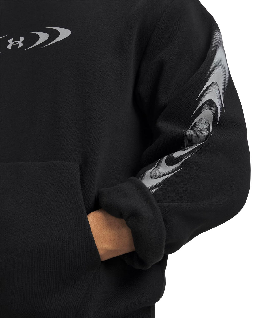 Under Armour Ua Icon Fleece Graphic Hd - ultimate black