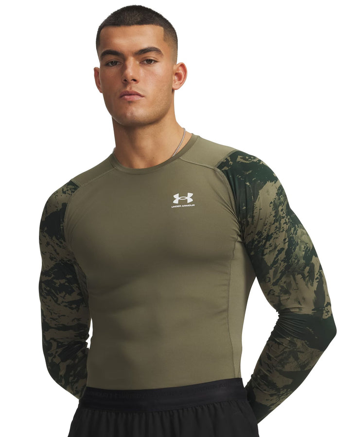 Under Armour Ua Hg Armour Comp Cb Ls - marine od green