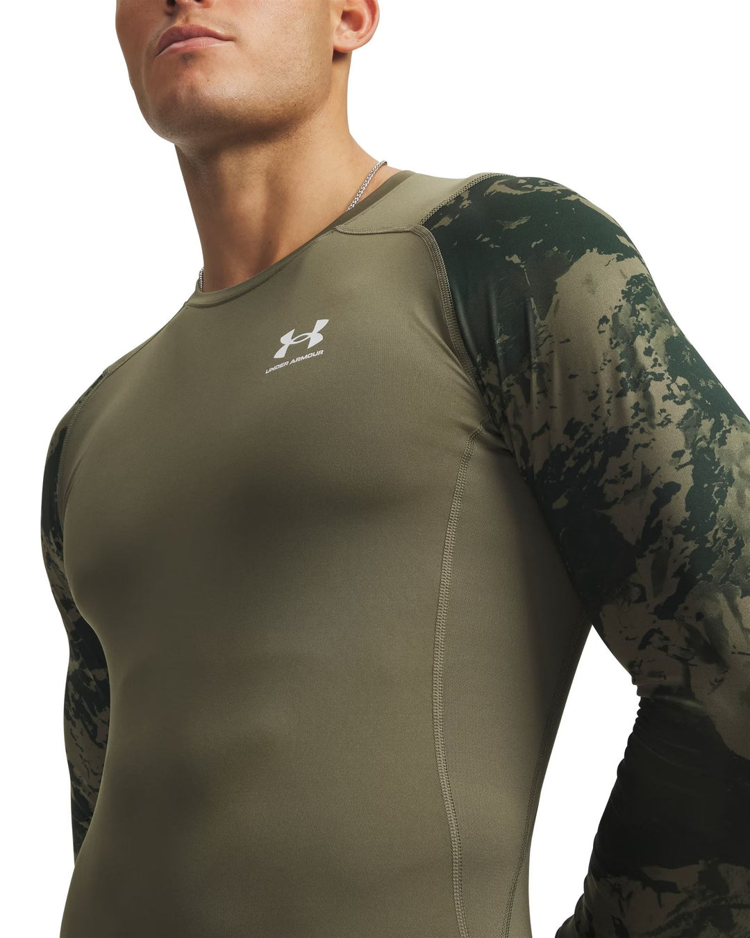 Under Armour Ua Hg Armour Comp Cb Ls - marine od green