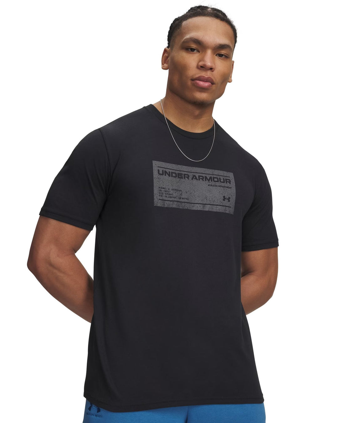 Under Armour Ua M Box Wm Label Ss - black