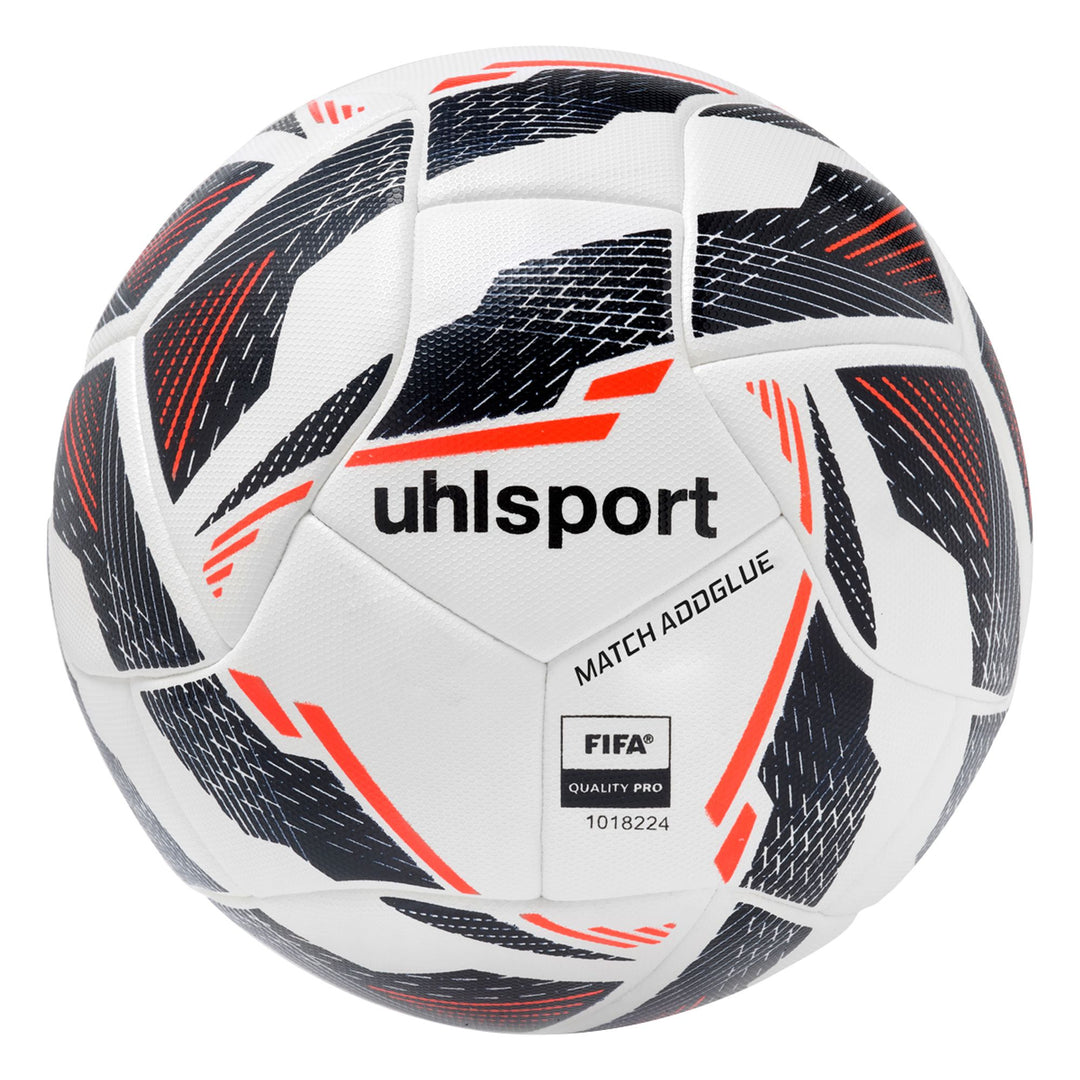 Uhlsport Match Addglue - weiß/marine/fluo rot