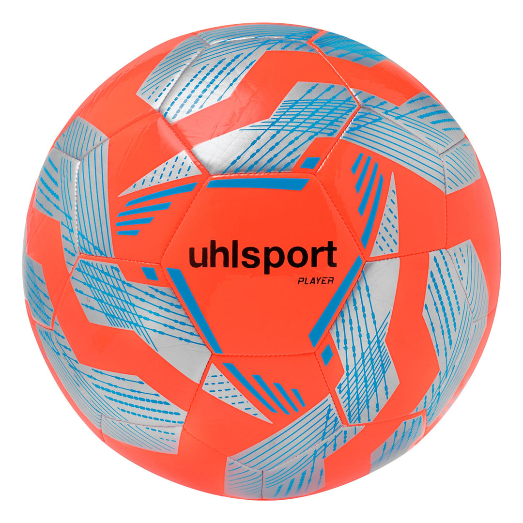 Uhlsport Player - fluo rot/silber/cyan
