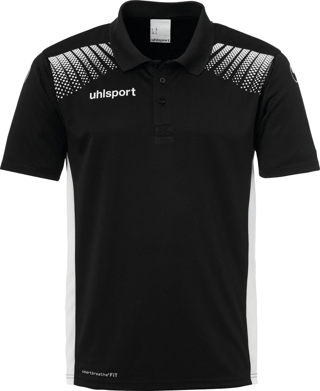 Uhlsport GOAL POLO SHIRT - schwarz/weiß