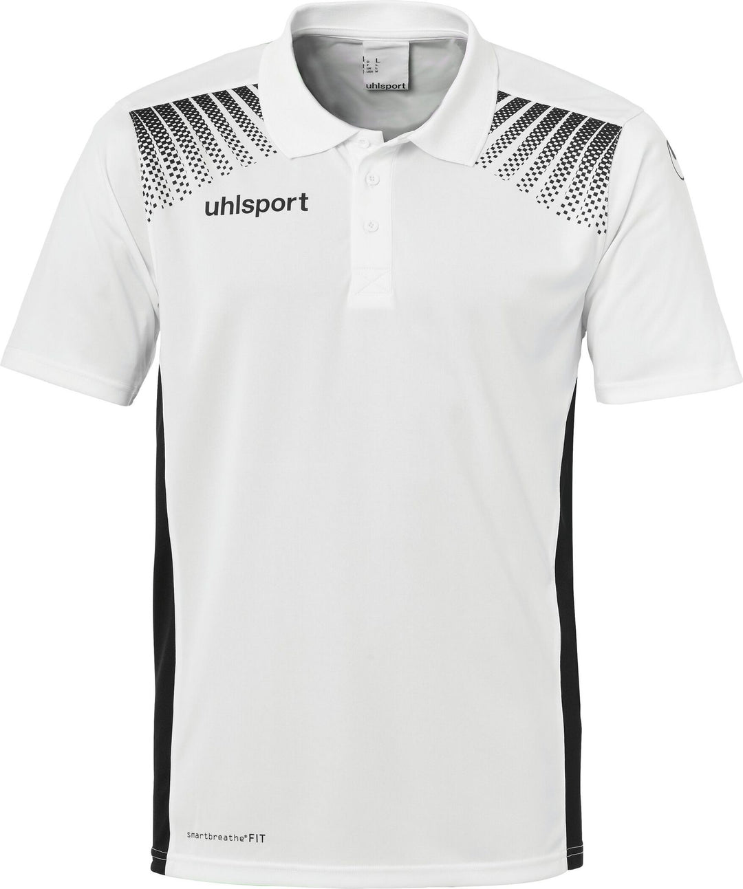 Uhlsport GOAL POLO SHIRT - weiß/schwarz
