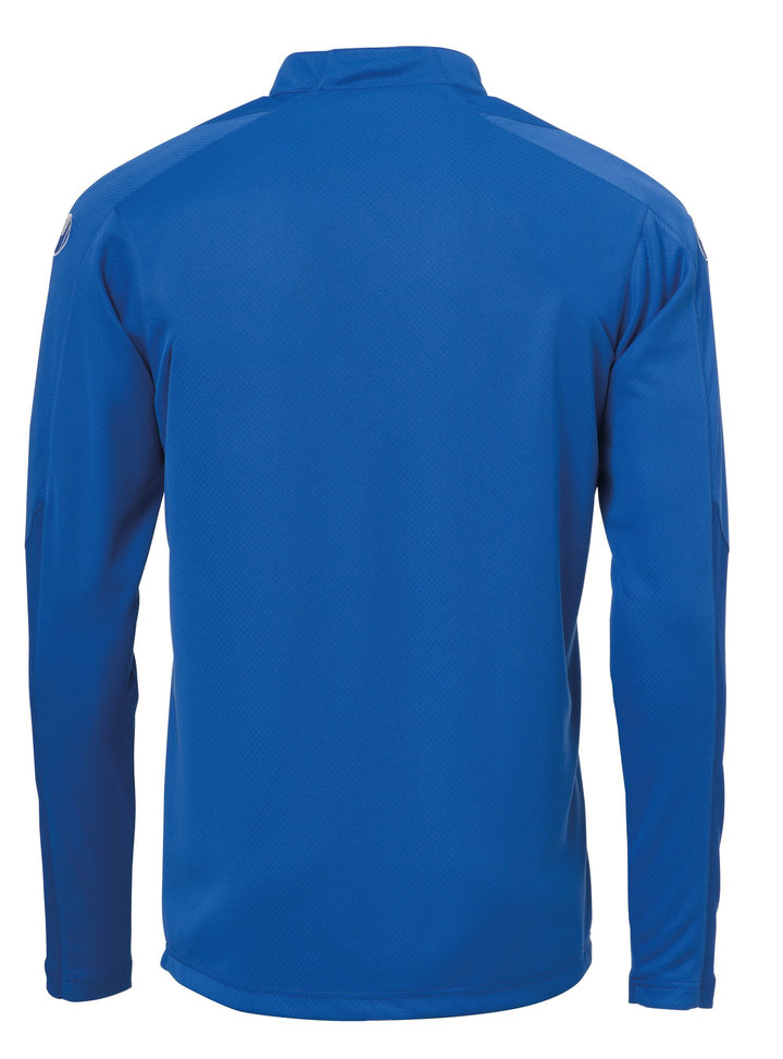 Uhlsport SCORE 1/4 ZIP TOP - azurblau/weiß