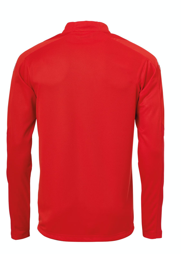 Uhlsport SCORE 1/4 ZIP TOP - rot/weiß
