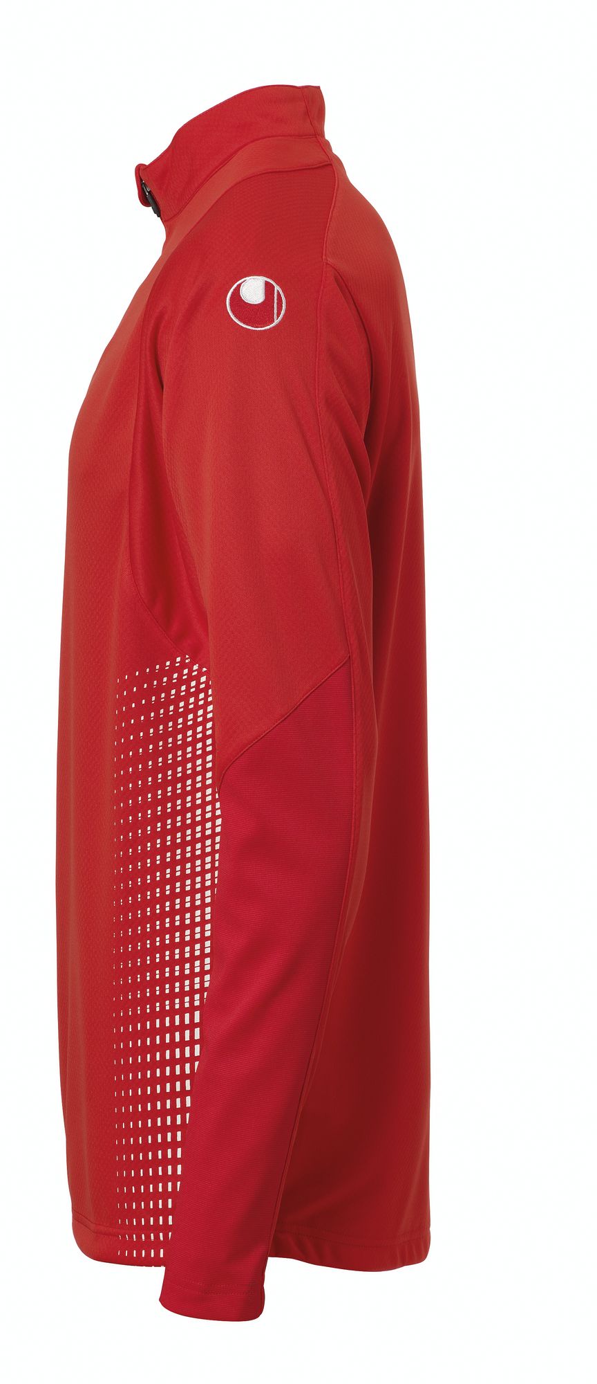 Uhlsport SCORE 1/4 ZIP TOP - rot/weiß
