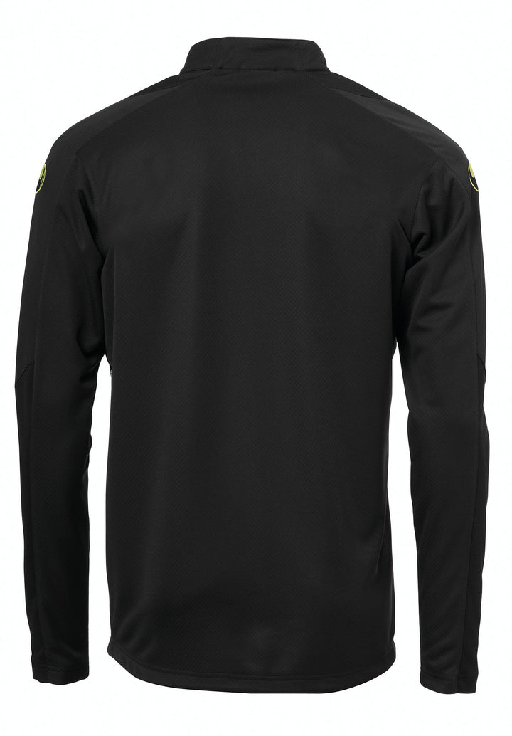 Uhlsport SCORE 1/4 ZIP TOP - schwarz/fluo gelb