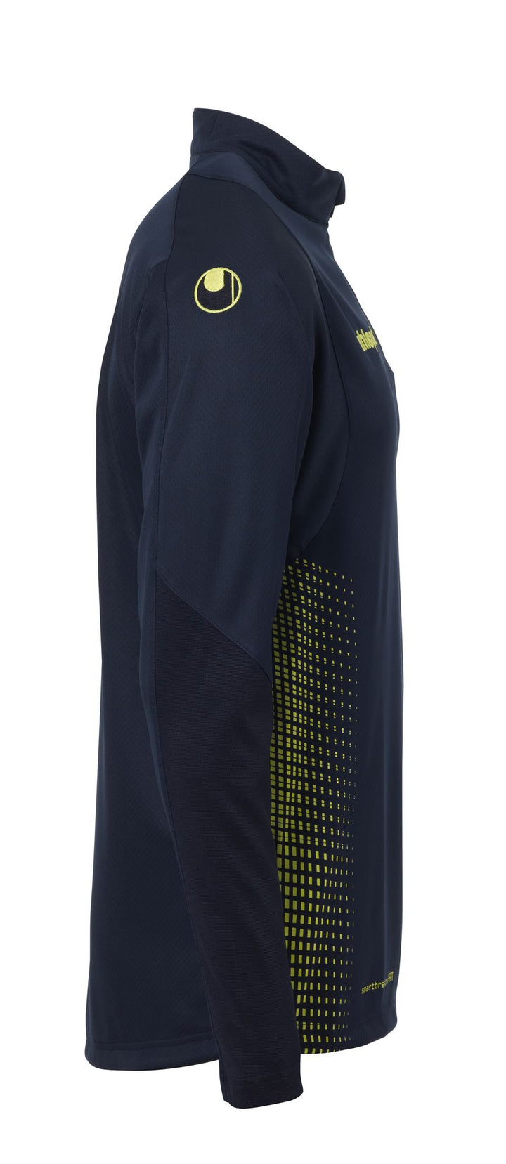 Uhlsport SCORE 1/4 ZIP TOP - marine/fluo gelb