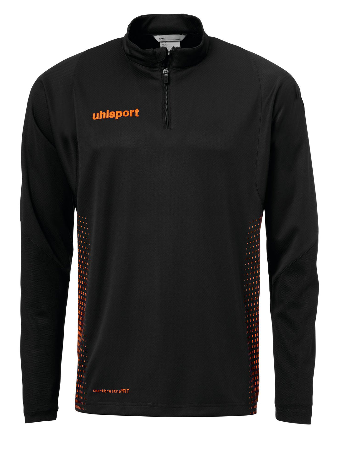 Uhlsport SCORE 1/4 ZIP TOP - schwarz/fluo orange
