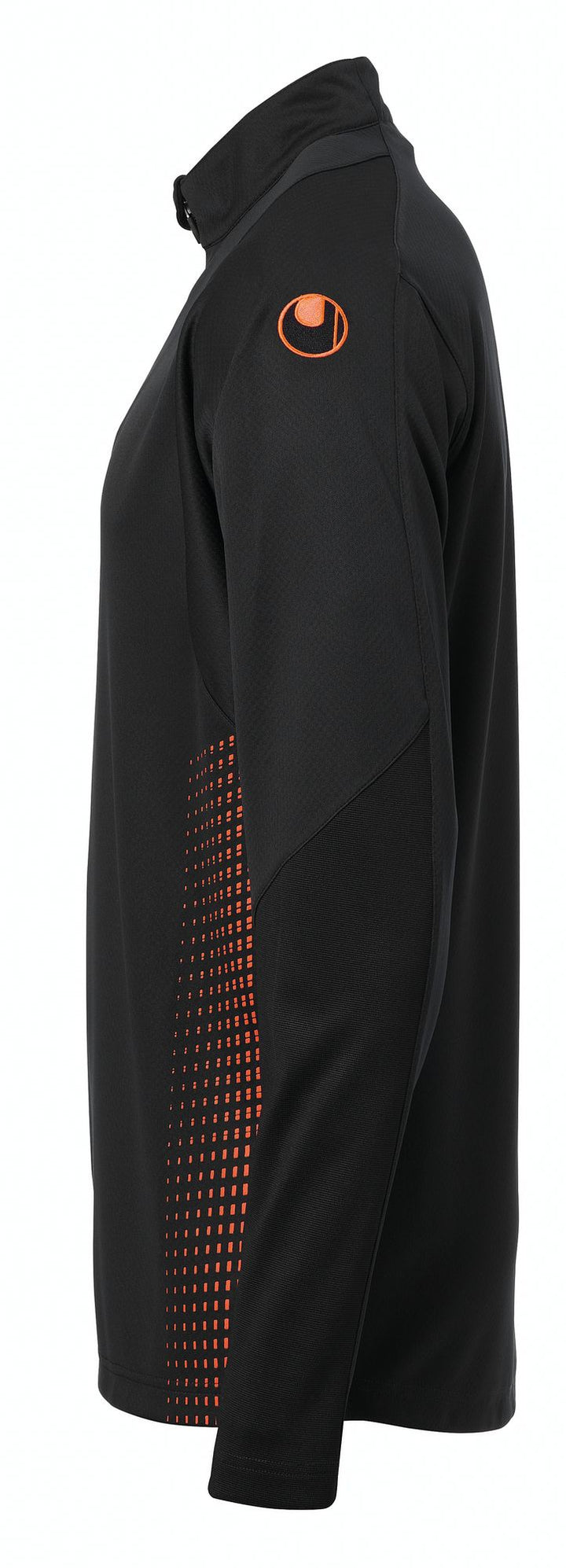 Uhlsport SCORE 1/4 ZIP TOP - schwarz/fluo orange