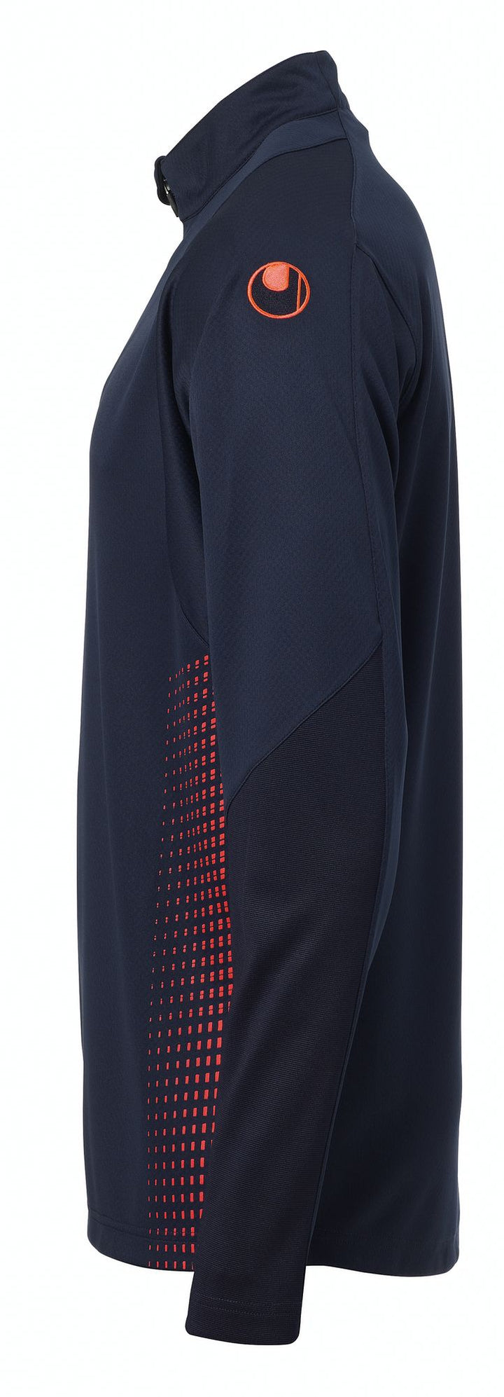 Uhlsport SCORE 1/4 ZIP TOP - marine/fluo rot