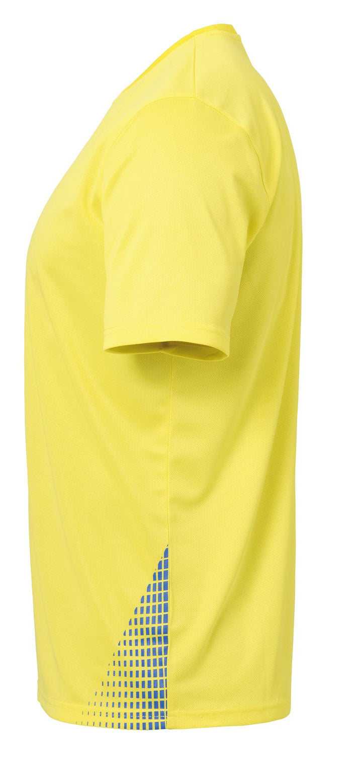 Uhlsport SCORE TRAINING T-SHIRT - limonengelb/azurblau