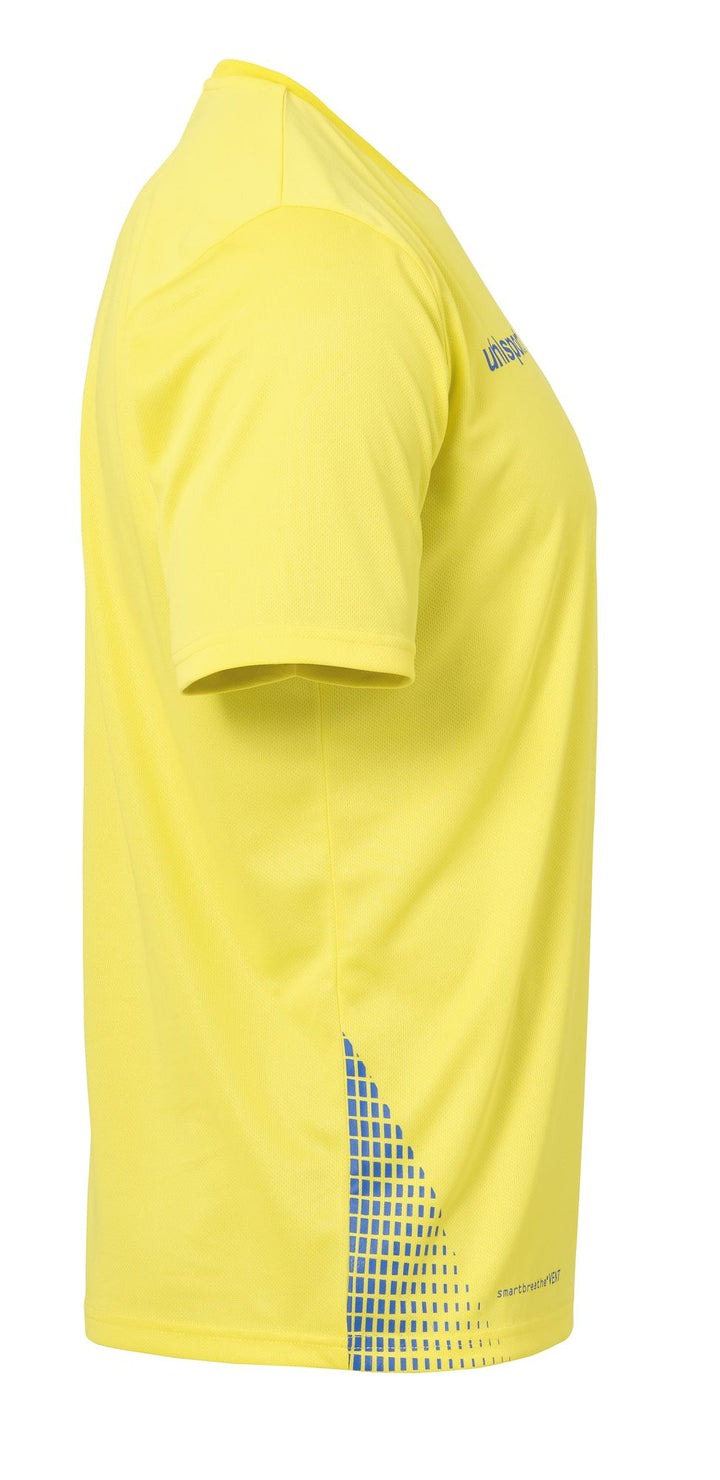 Uhlsport SCORE TRAINING T-SHIRT - limonengelb/azurblau