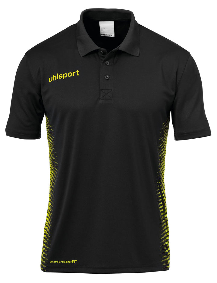 Uhlsport SCORE POLO SHIRT - schwarz/fluo gelb