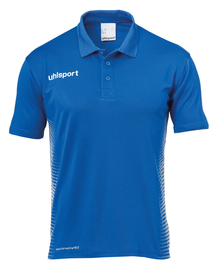 Uhlsport SCORE POLO SHIRT - azurblau/weiß