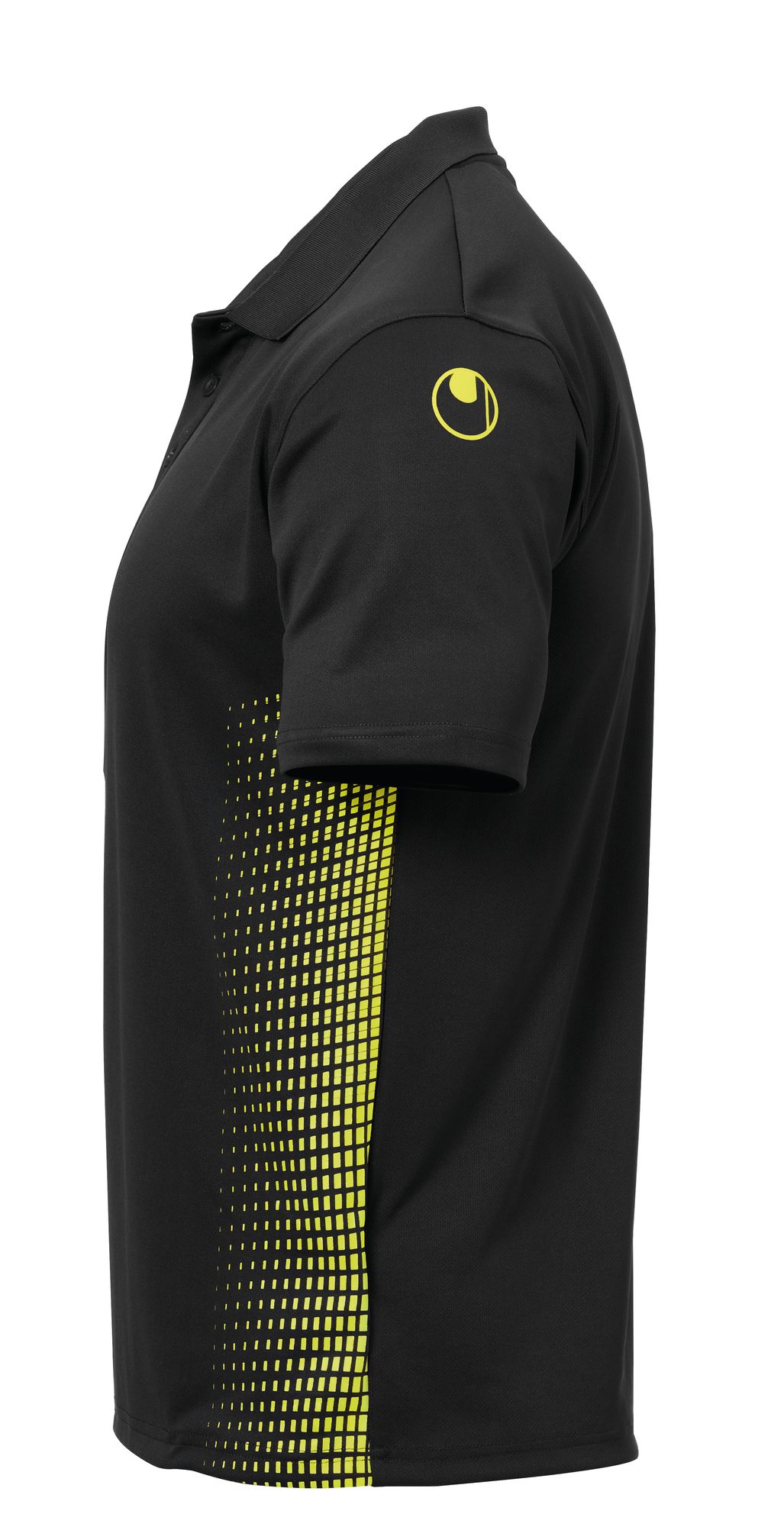 Uhlsport SCORE POLO SHIRT - schwarz/fluo gelb
