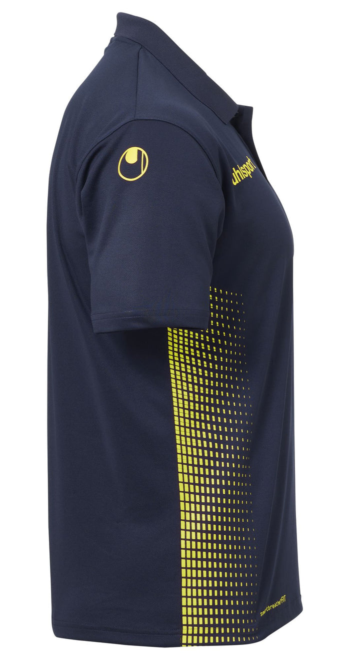 Uhlsport SCORE POLO SHIRT - marine/fluo gelb