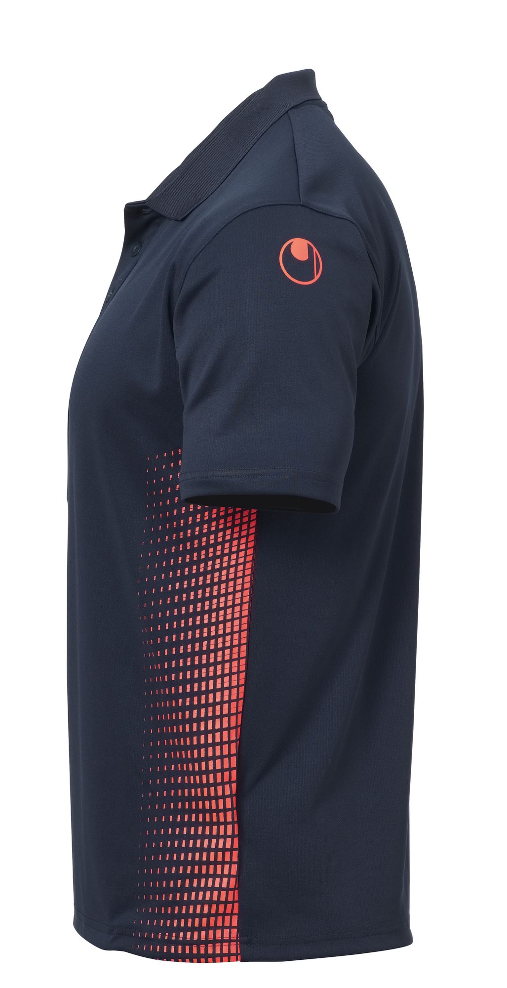 Uhlsport SCORE POLO SHIRT - marine/fluo rot