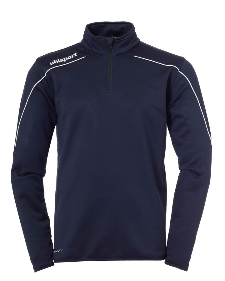 Uhlsport Stream 22 1/4 ZIP TOP - marine/weiß