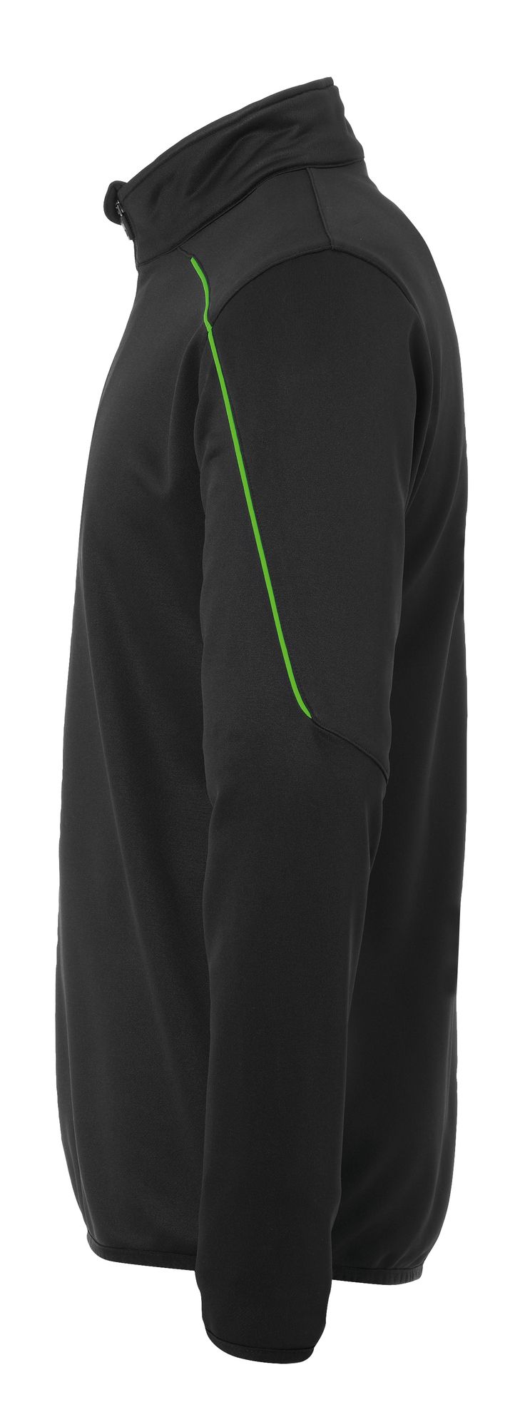 Uhlsport Stream 22 1/4 ZIP TOP - schwarz/fluo grün