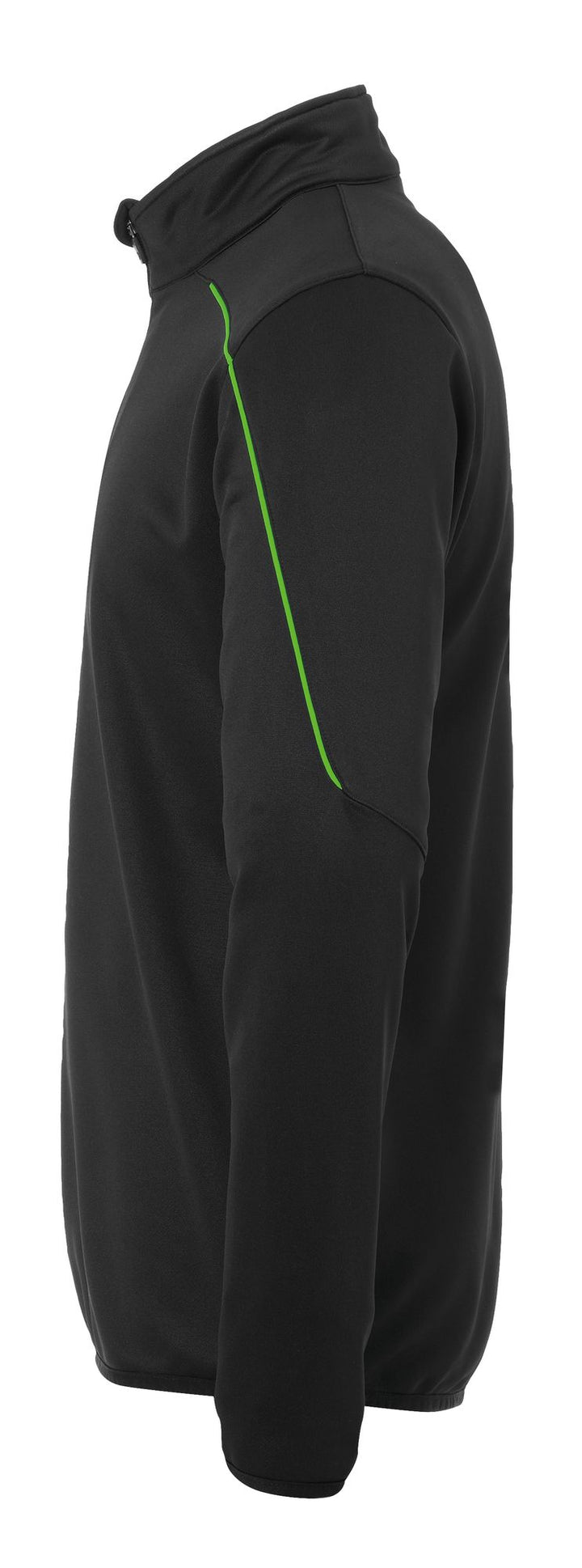 Uhlsport Stream 22 1/4 ZIP TOP - schwarz/fluo grün