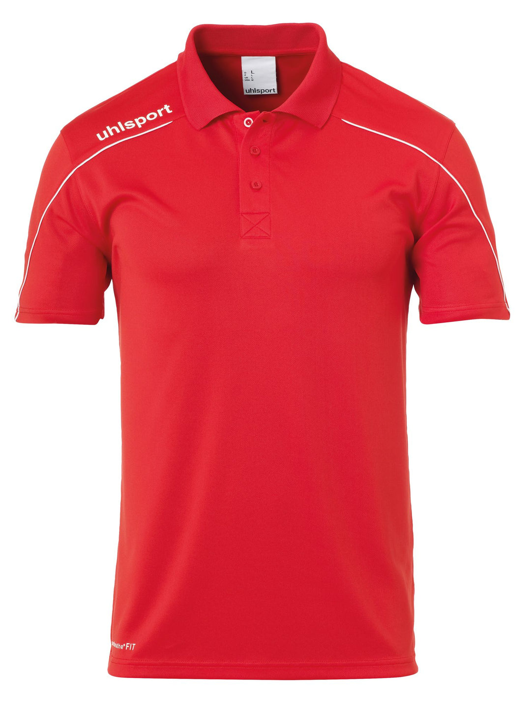 Uhlsport Stream 22 POLO SHIRT - rot/weiß