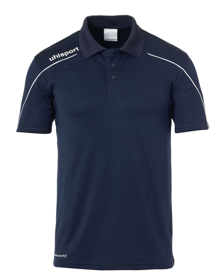 Uhlsport Stream 22 POLO SHIRT - marine/weiß