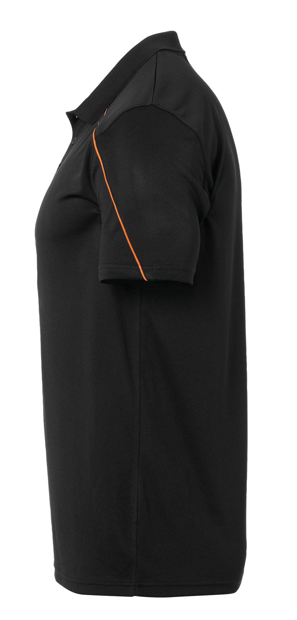 Uhlsport Stream 22 POLO SHIRT - schwarz/fluo orange