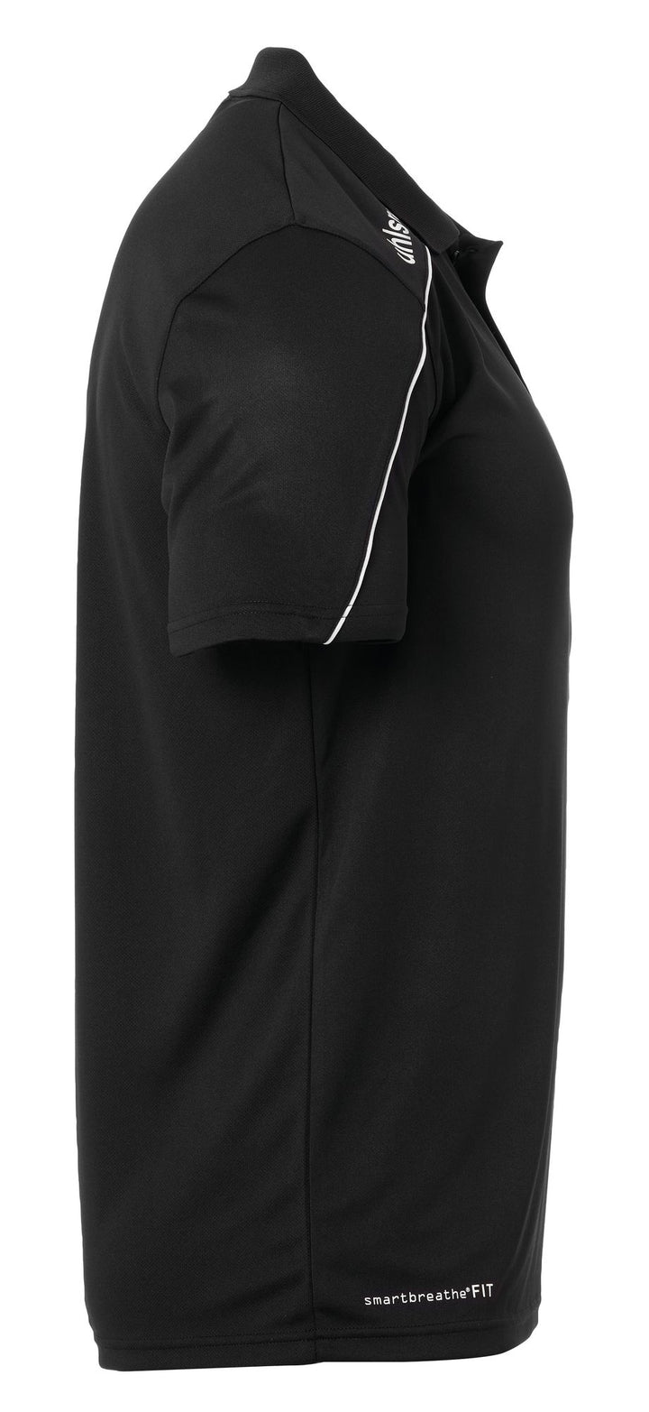 Uhlsport Stream 22 POLO SHIRT - schwarz/weiß