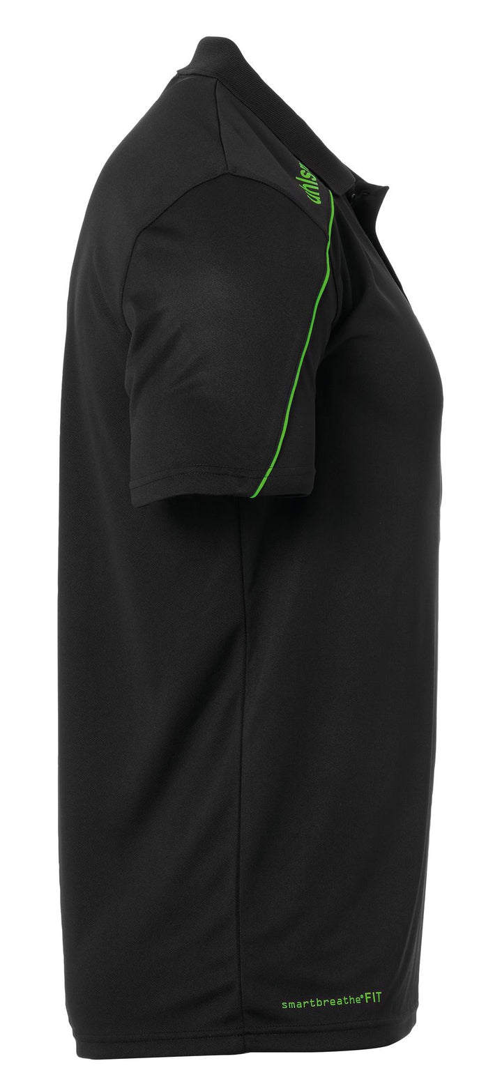 Uhlsport Stream 22 POLO SHIRT - schwarz/fluo grün