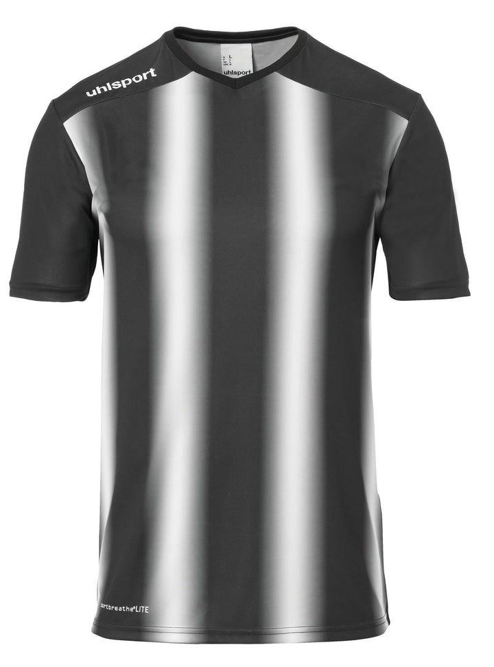 Uhlsport STRIPE 2.0 TRIKOT KURZARM - schwarz/weiß