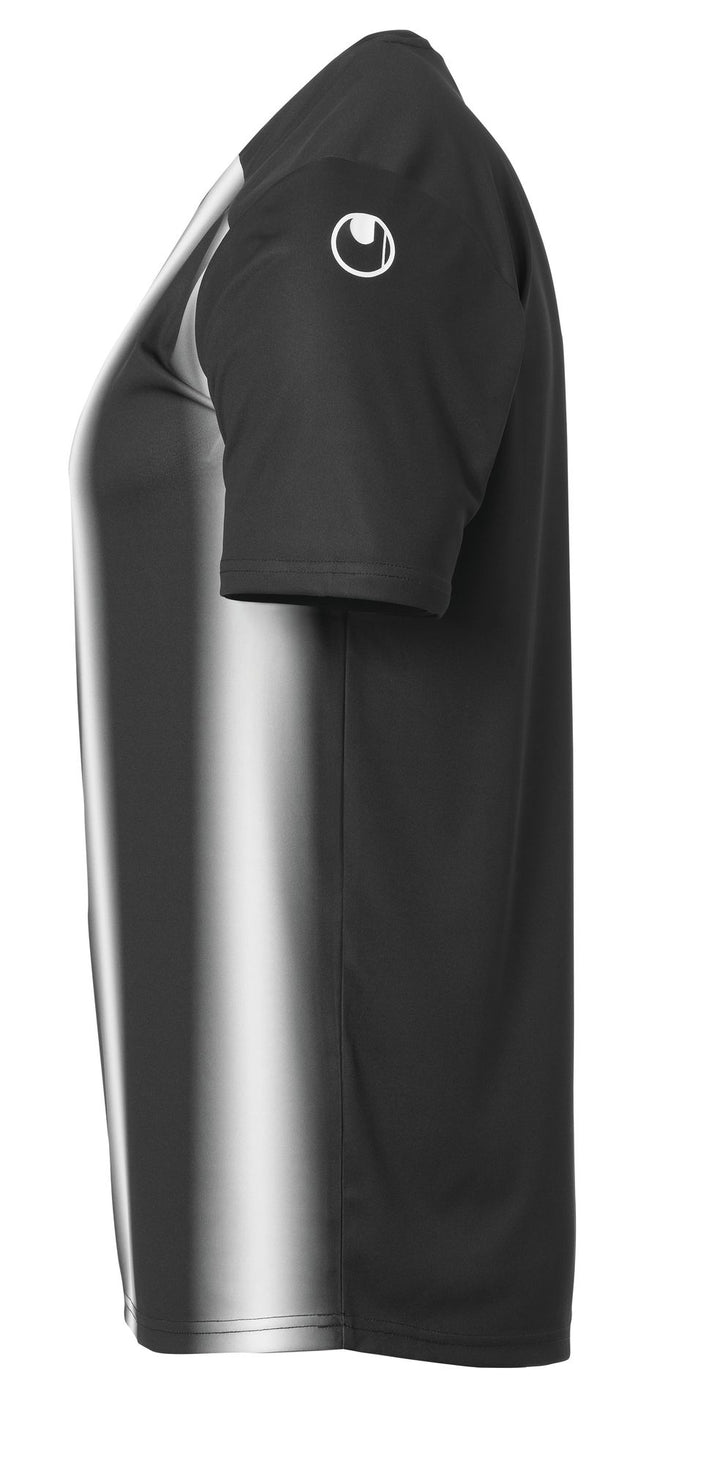 Uhlsport STRIPE 2.0 TRIKOT KURZARM - schwarz/weiß