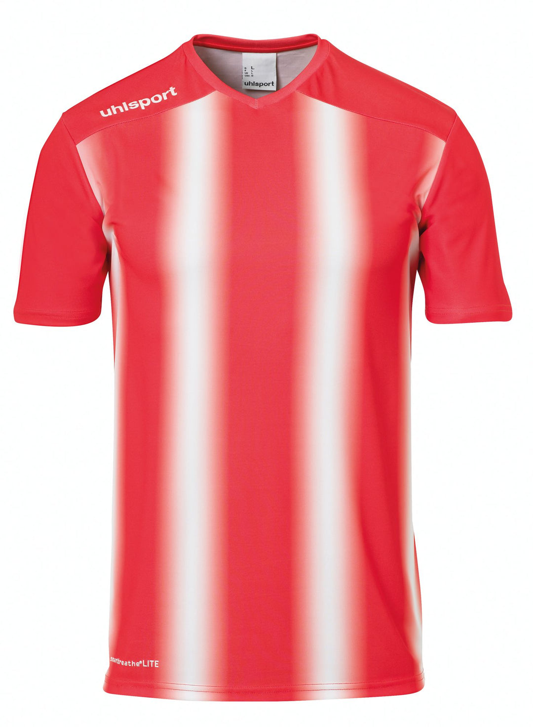 Uhlsport STRIPE 2.0 TRIKOT KURZARM - rot/weiß