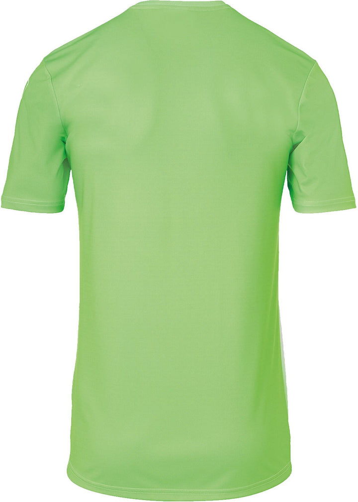 Uhlsport STRIPE 2.0 TRIKOT KURZARM - fluo grün/weiß