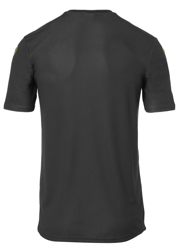 Uhlsport STRIPE 2.0 TRIKOT KURZARM - schwarz/limonengelb