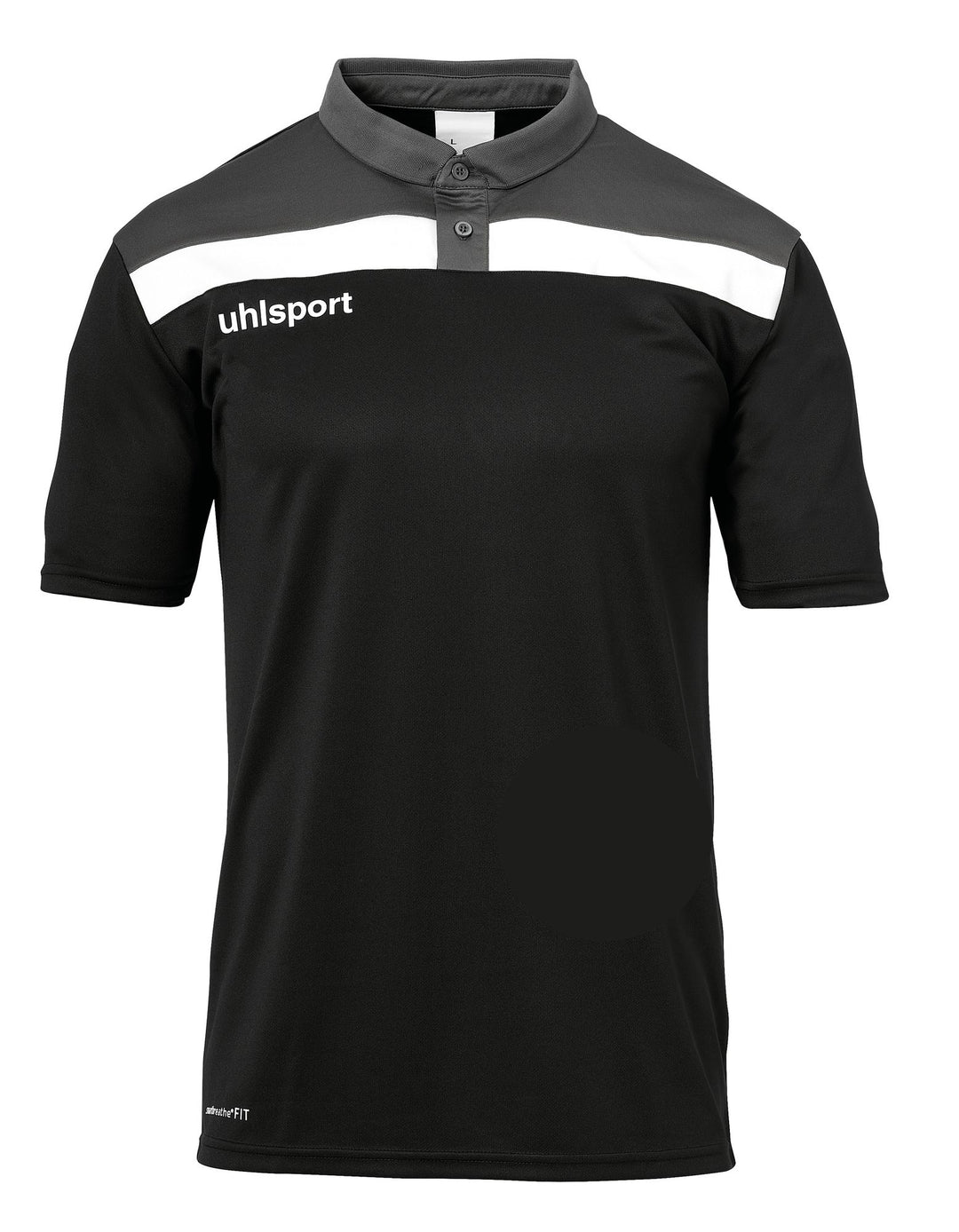 Uhlsport Offense 23 Polo Shirt - schwarz/anthra/weiß