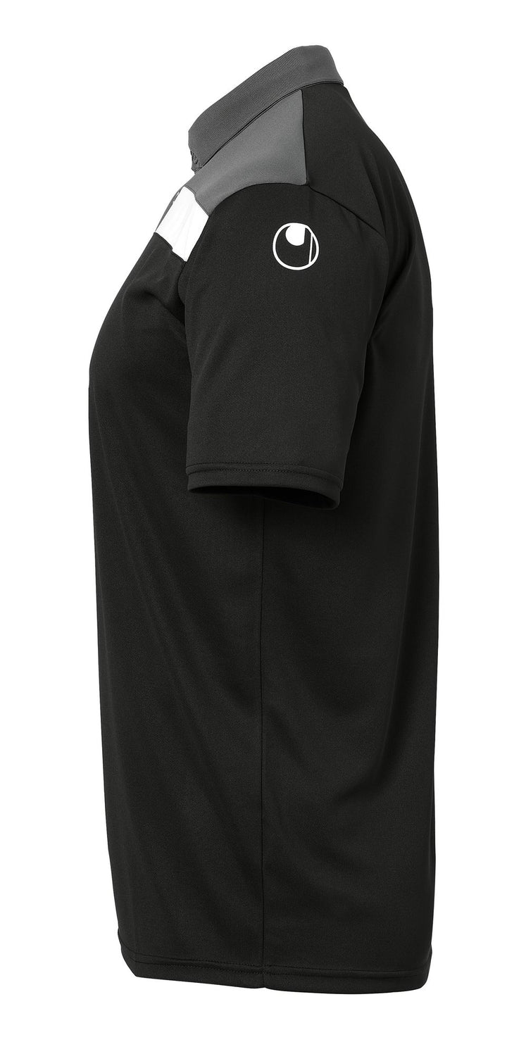 Uhlsport Offense 23 Polo Shirt - schwarz/anthra/weiß