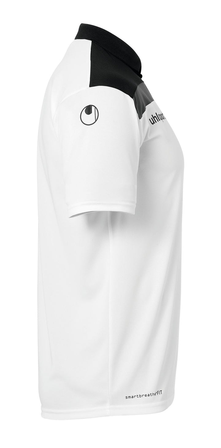 Uhlsport Offense 23 Polo Shirt - weiß/schwarz/anthra