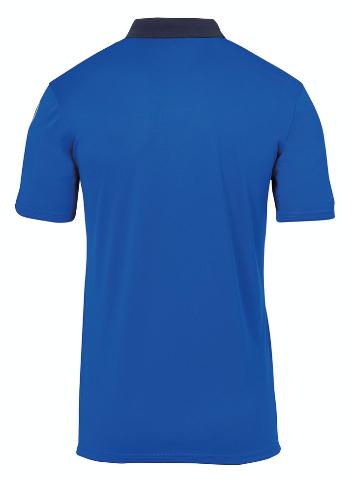 Uhlsport Offense 23 Polo Shirt - azurblau/marine/limonenge