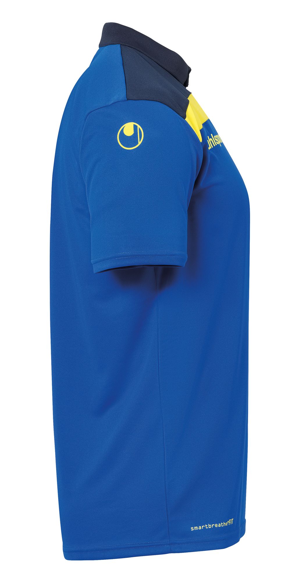 Uhlsport Offense 23 Polo Shirt - azurblau/marine/limonenge