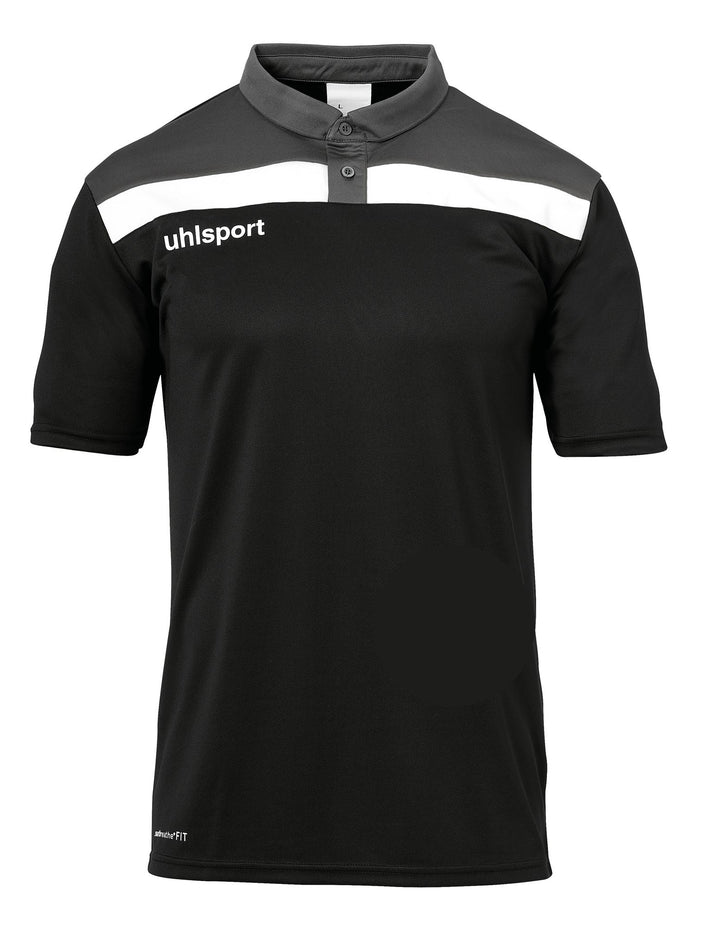 Uhlsport Offense 23 Polo Shirt - schwarz/anthra/weiß