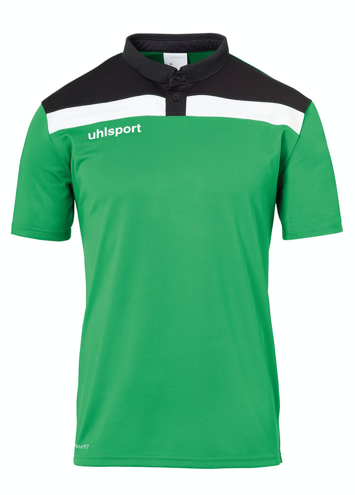 Uhlsport Offense 23 Polo Shirt - grün/schwarz/weiß