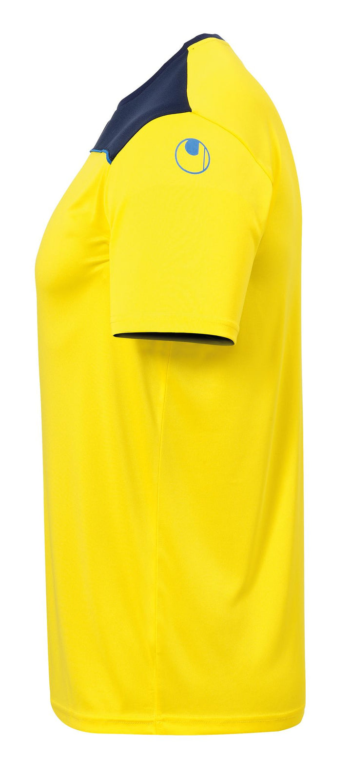 Uhlsport Offense 23 Poly Shirt - limonengelb/marine/azurbl