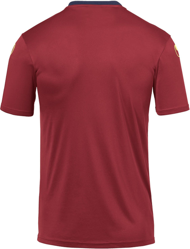 Uhlsport Offense 23 Poly Shirt - bordeaux/marine/fluo gelb