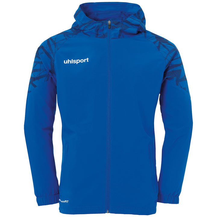 Uhlsport Goal 25 Evo Woven Hood Jacket - azurblau/marine