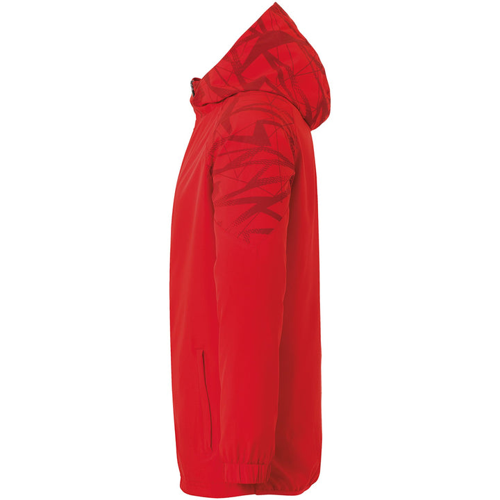 Uhlsport Goal 25 Evo Woven Hood Jacket - rot/weiß