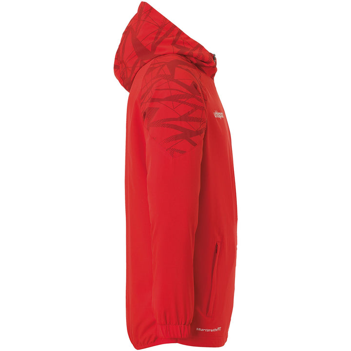 Uhlsport Goal 25 Evo Woven Hood Jacket - rot/weiß