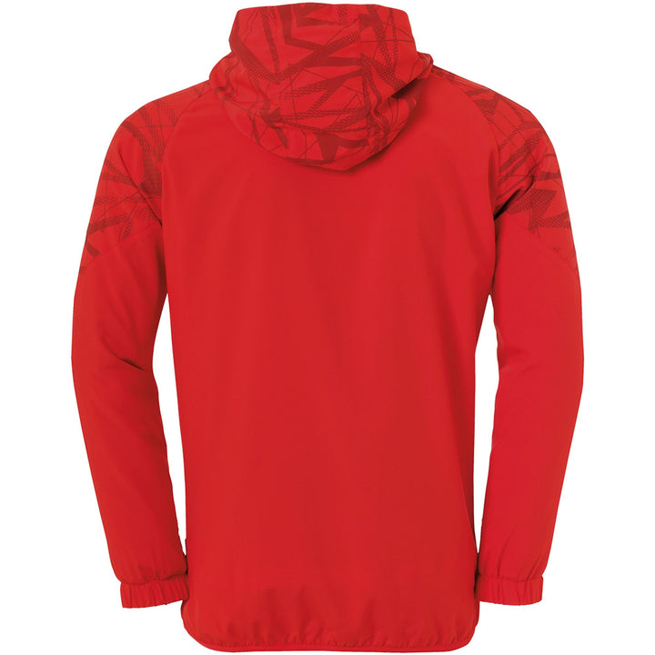 Uhlsport Goal 25 Evo Woven Hood Jacket - rot/weiß