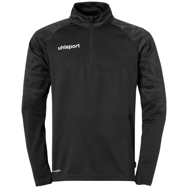 Uhlsport Goal 25 1/4 Zip Top - schwarz/anthra